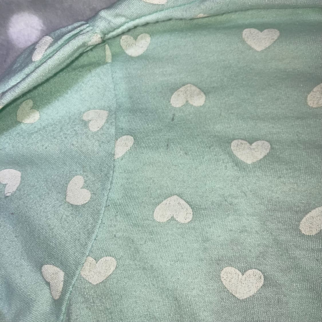 러블리 헤이세이 민트 롱슬리브 긴팔 티셔츠 로걀 상품이미지4