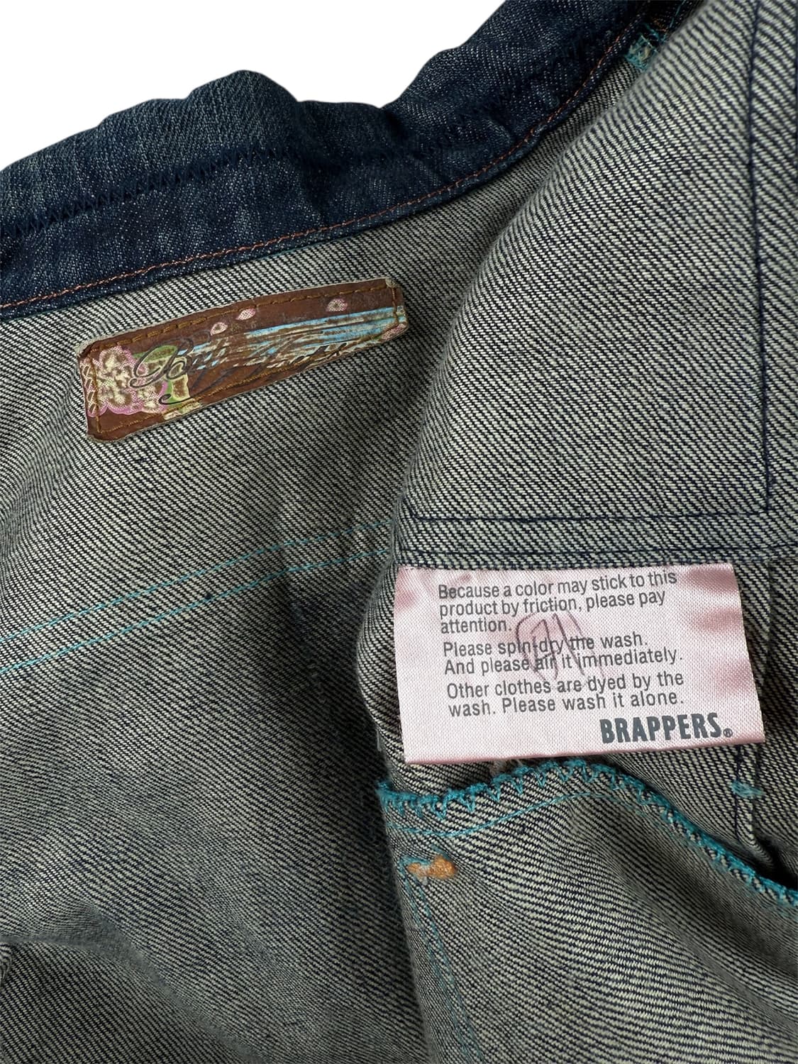 brappers 스터드 데님 자켓 상품이미지6