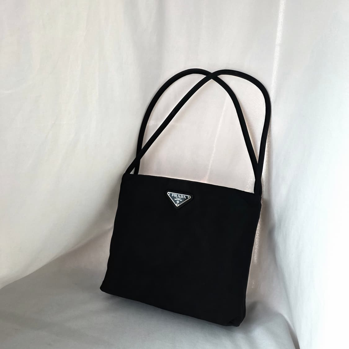 [정품 PRADA] 프라다 두줄 나일론 토트백 스몰 상품이미지3