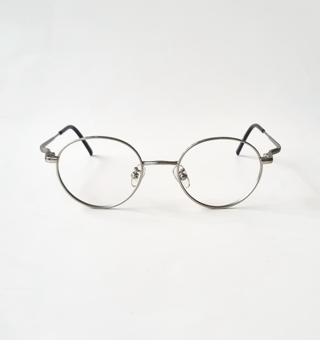 데드스탁 빈티지 원형시리즈 실버 안경테 557 상품이미지3