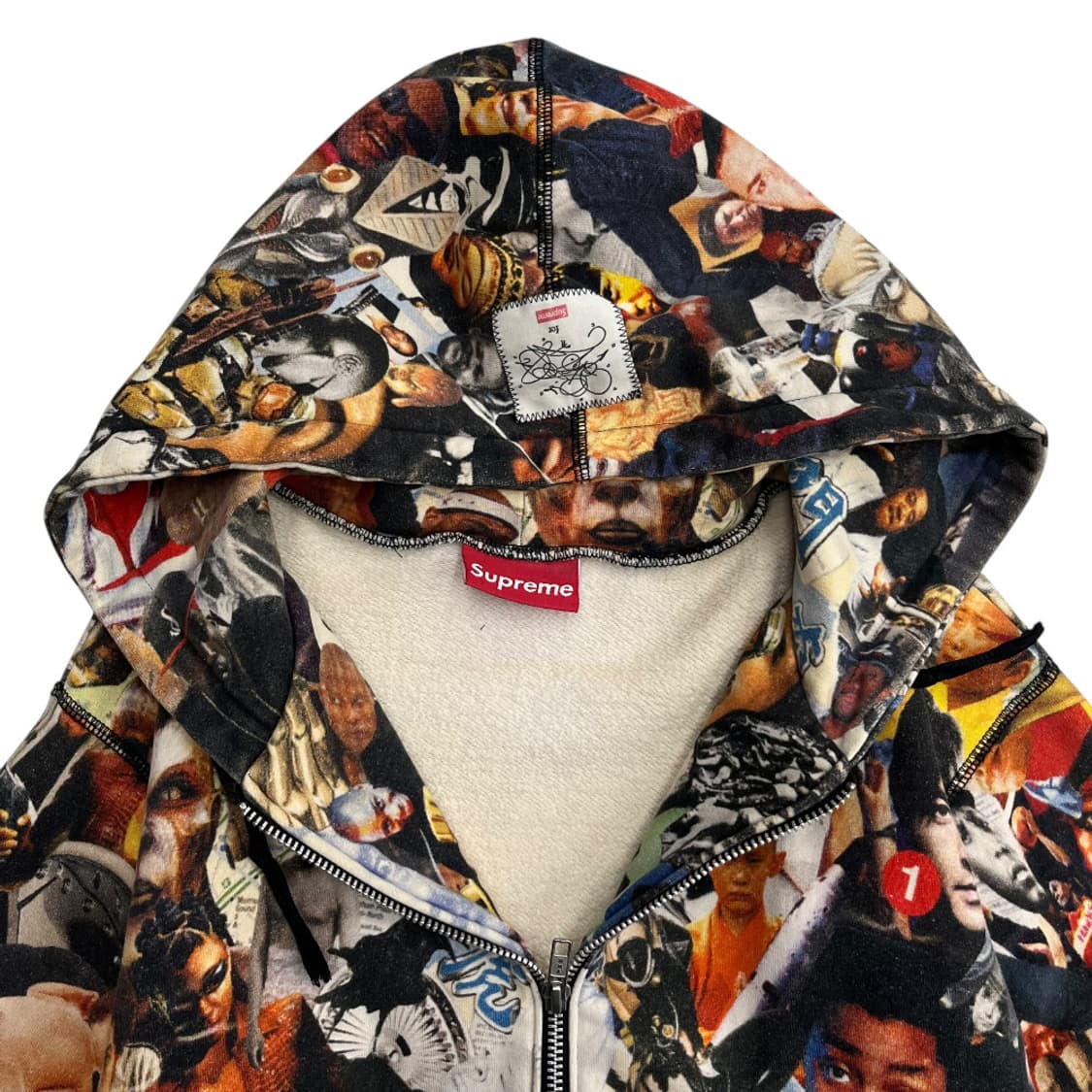 슈프림 06 AW 페이스 재팬 릴리즈 후드집업 M 상품이미지5