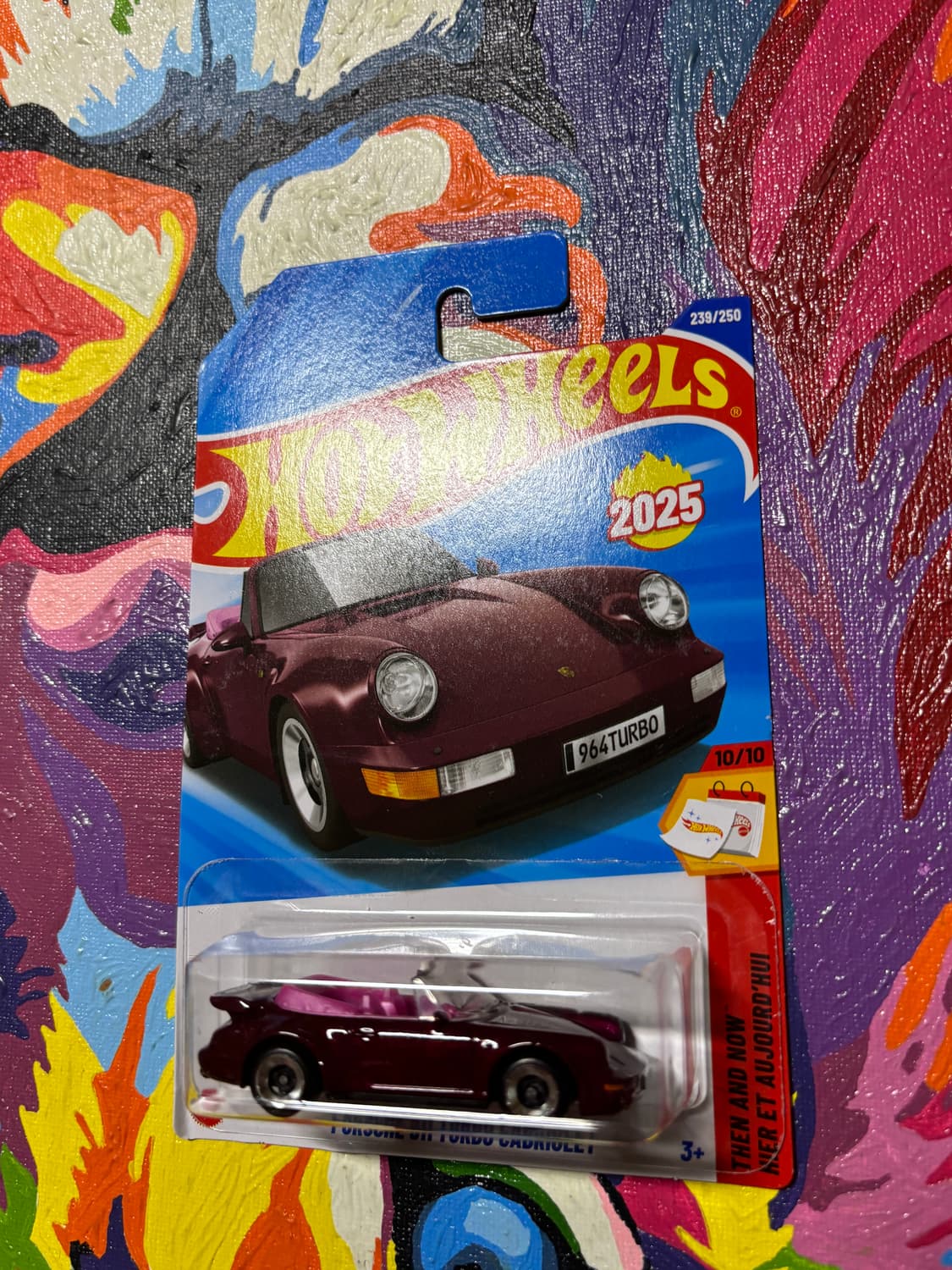 미개봉) 포르쉐 911 터보 카브리올레 다이캐스트 핫휠 인테리어 소품 상품이미지2