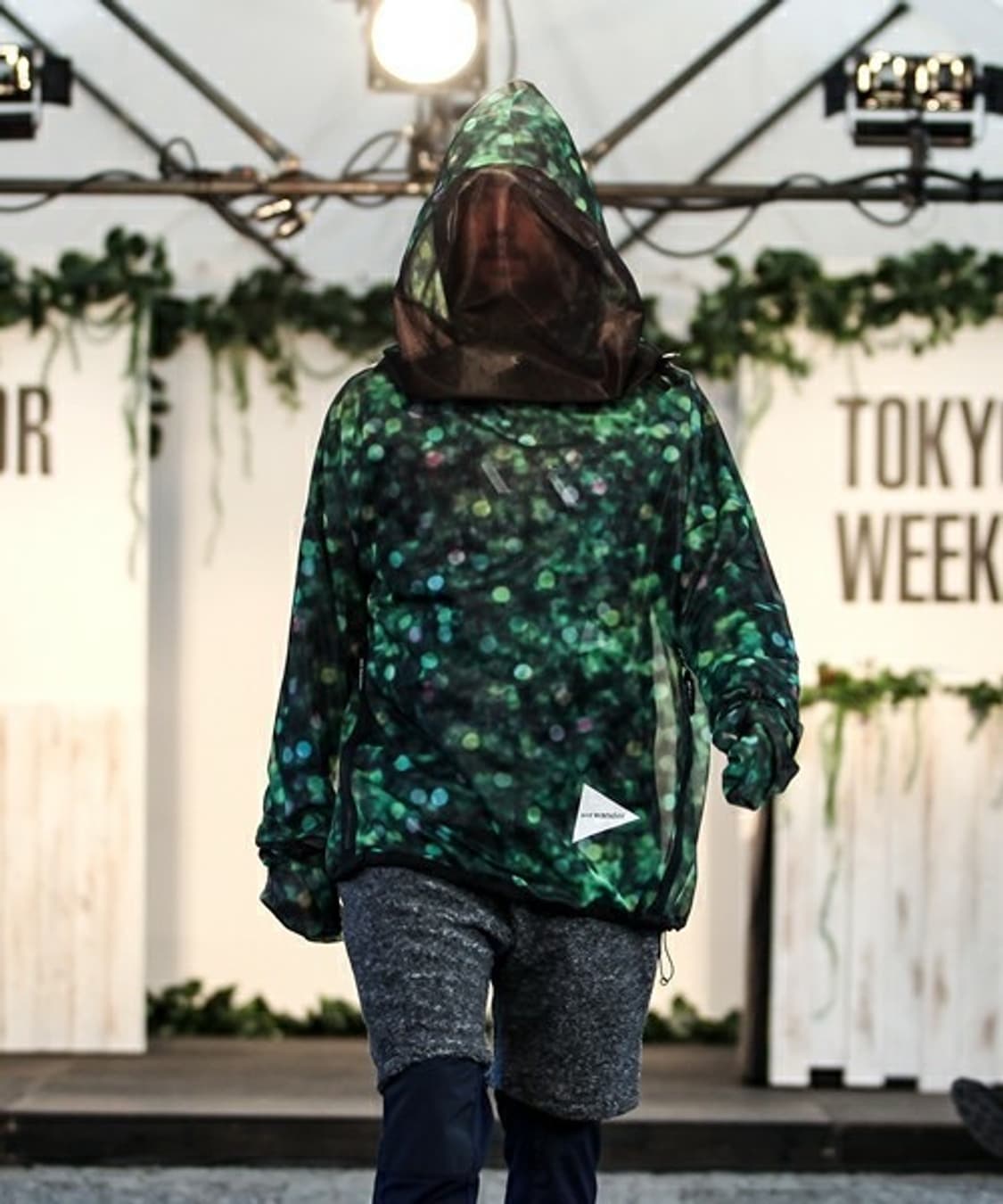 앤드원더 버그 메쉬 풀오버 자켓 티셔츠 상품이미지10