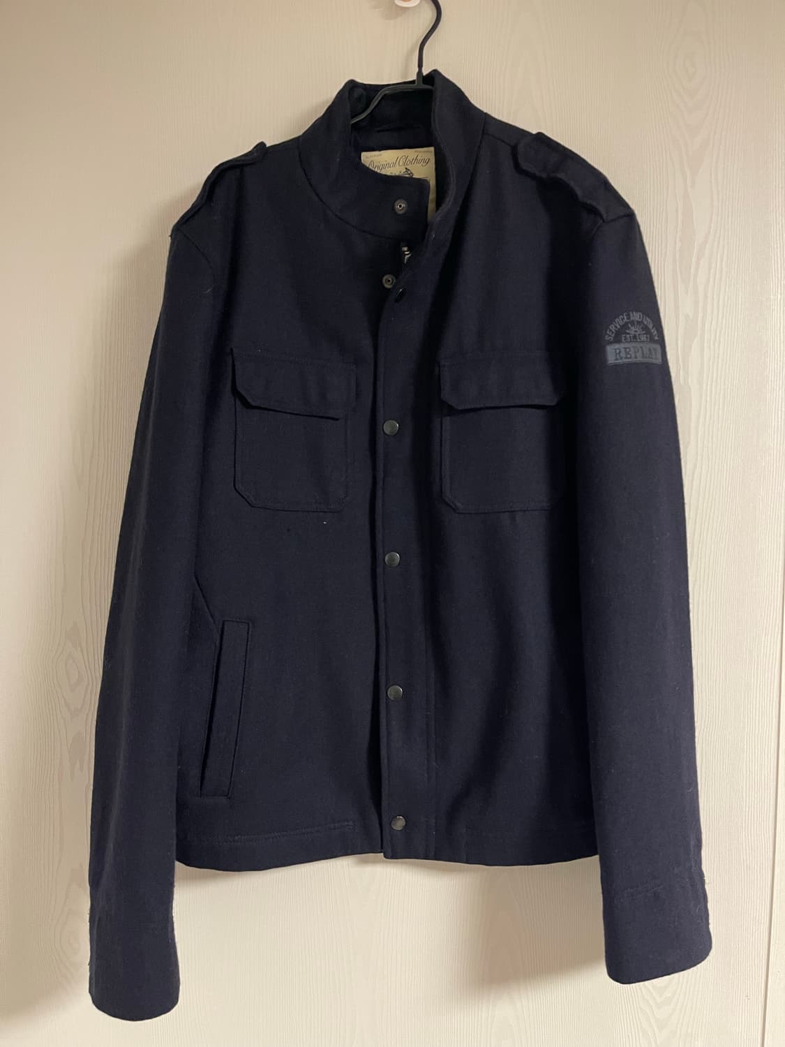 이태리브랜드 리플레이 울 필드 자켓 M8756 XL 상품이미지1