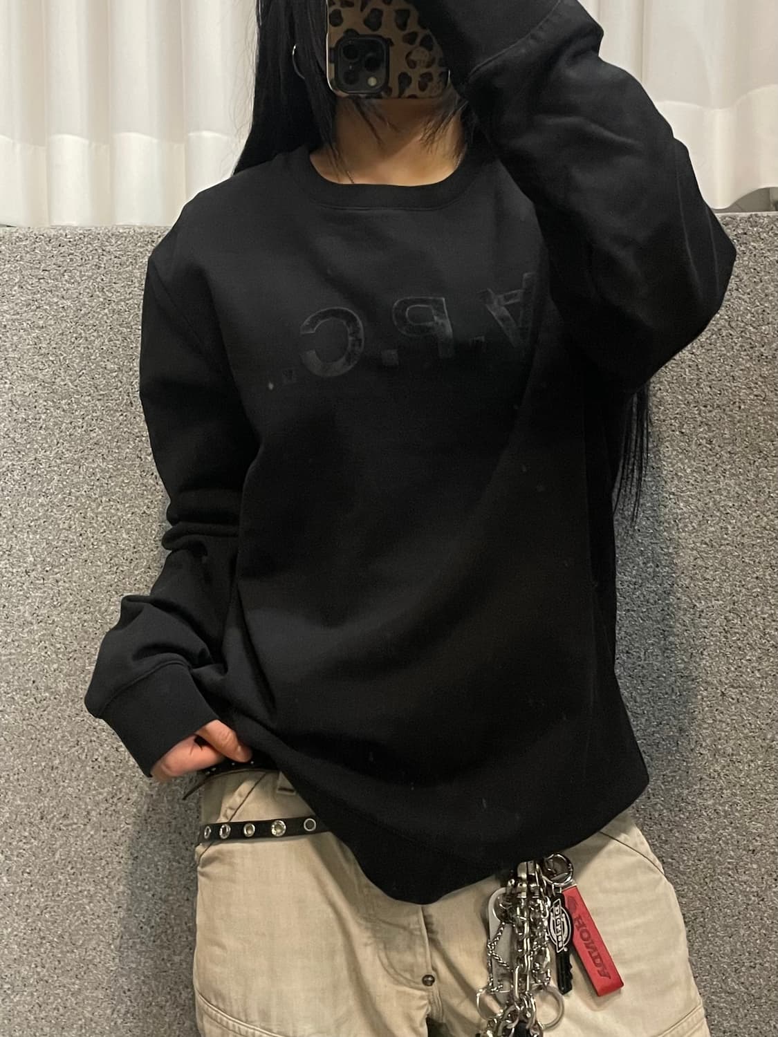 A.P.C. APC logo sweatshirt 상품이미지1