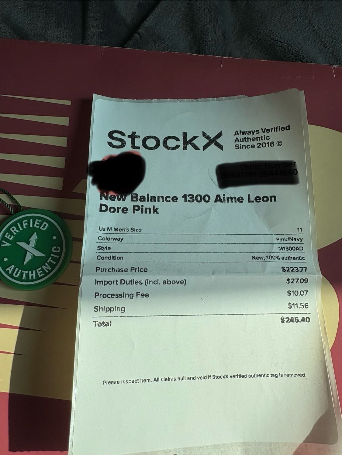 뉴발란스 x 에메 레온 도르 1300 더스티 핑크 상품이미지9