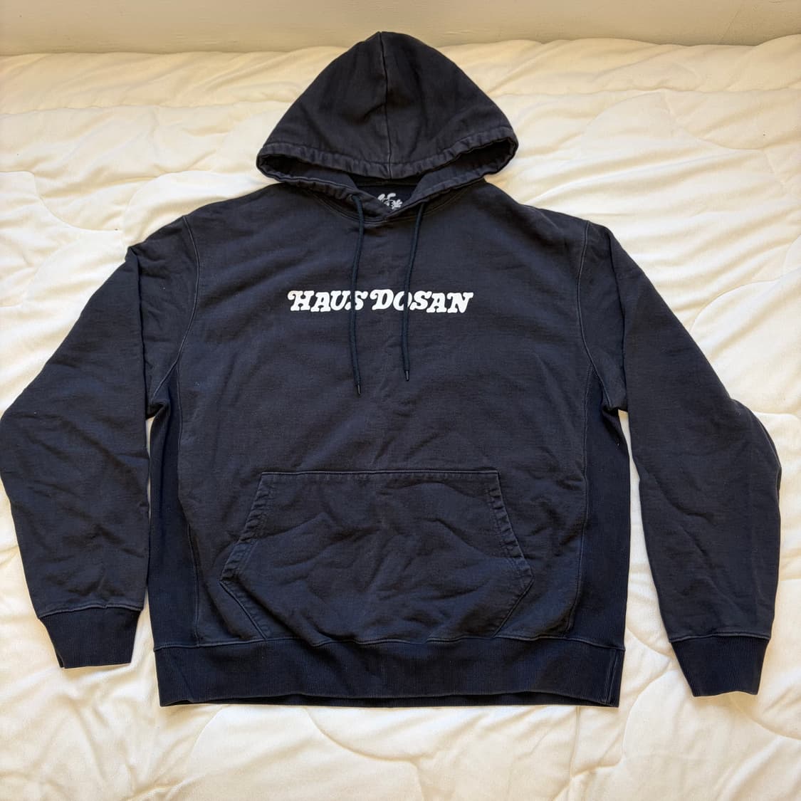 [XL] 베르디 하우스 도산 후드티 블랙 휴먼메이드 상품이미지2