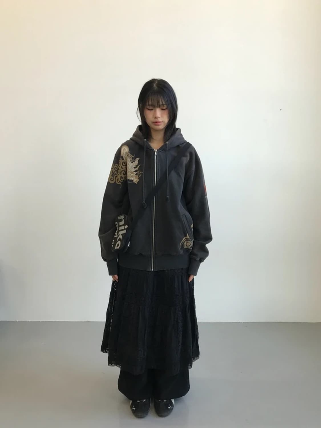 Ted Company Japanese Graphic Zip Hoodie 상품이미지1