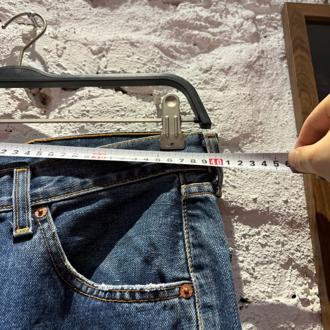 리바이스513 일본제 데님팬츠 상품이미지7