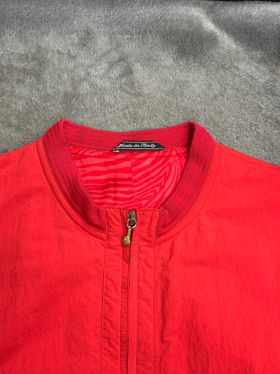 90s V2 by VERSACE 봄버 자켓 48 상품이미지4