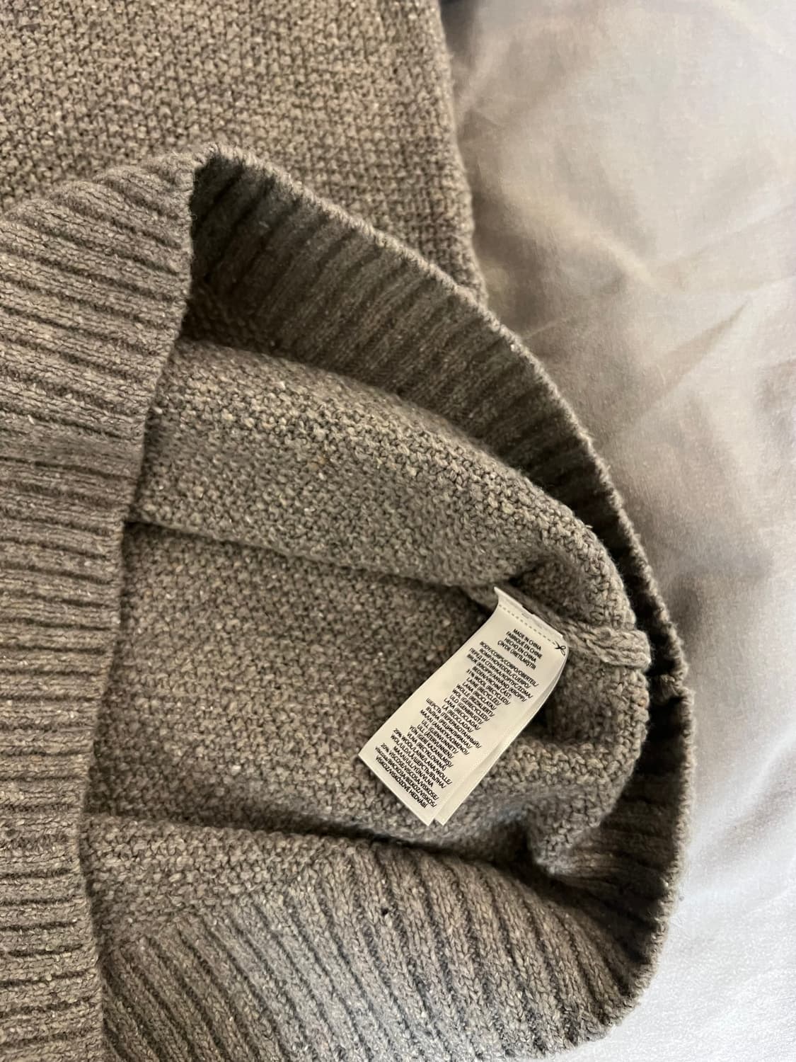 폴로 랄프로렌 헤어리 질감 울 니트 그레이 S 상품이미지6