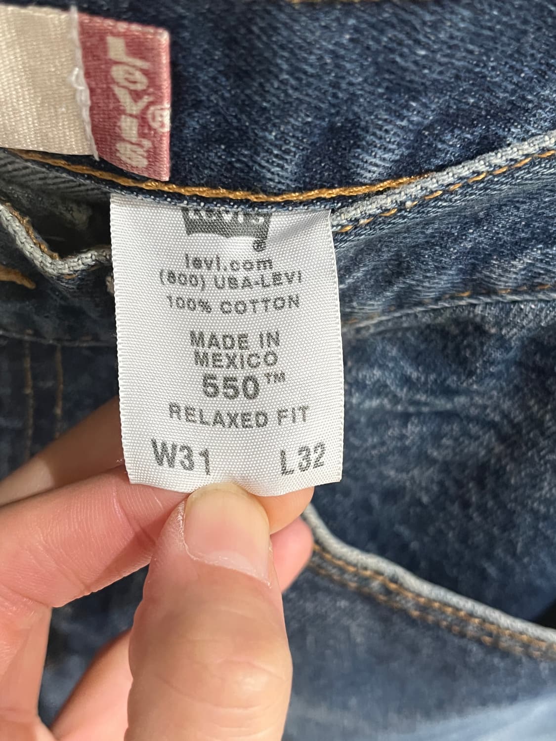 LEVI'S 550 MEXICO DENIM PANTS 상품이미지7