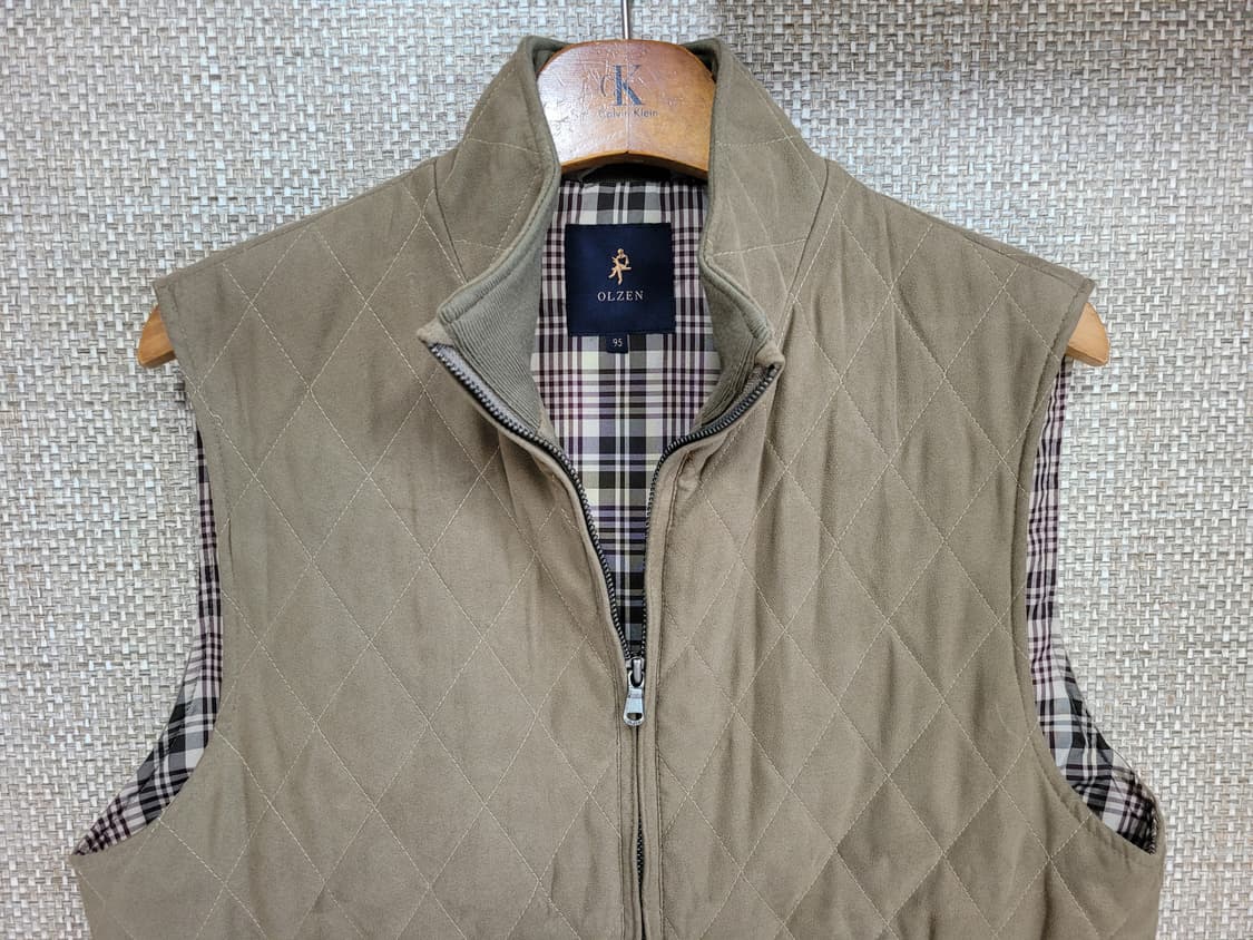 95사이즈 올젠 누빔 조끼 베스트 웨스턴 아메카지  상품이미지2