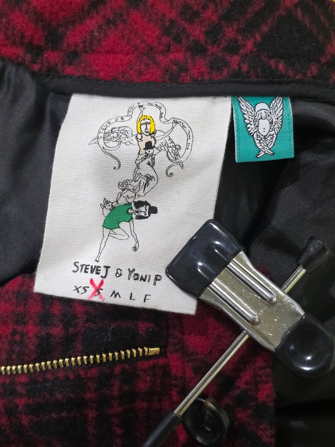 Steve J & Yoni P 울 플레어 스커트 상품이미지6