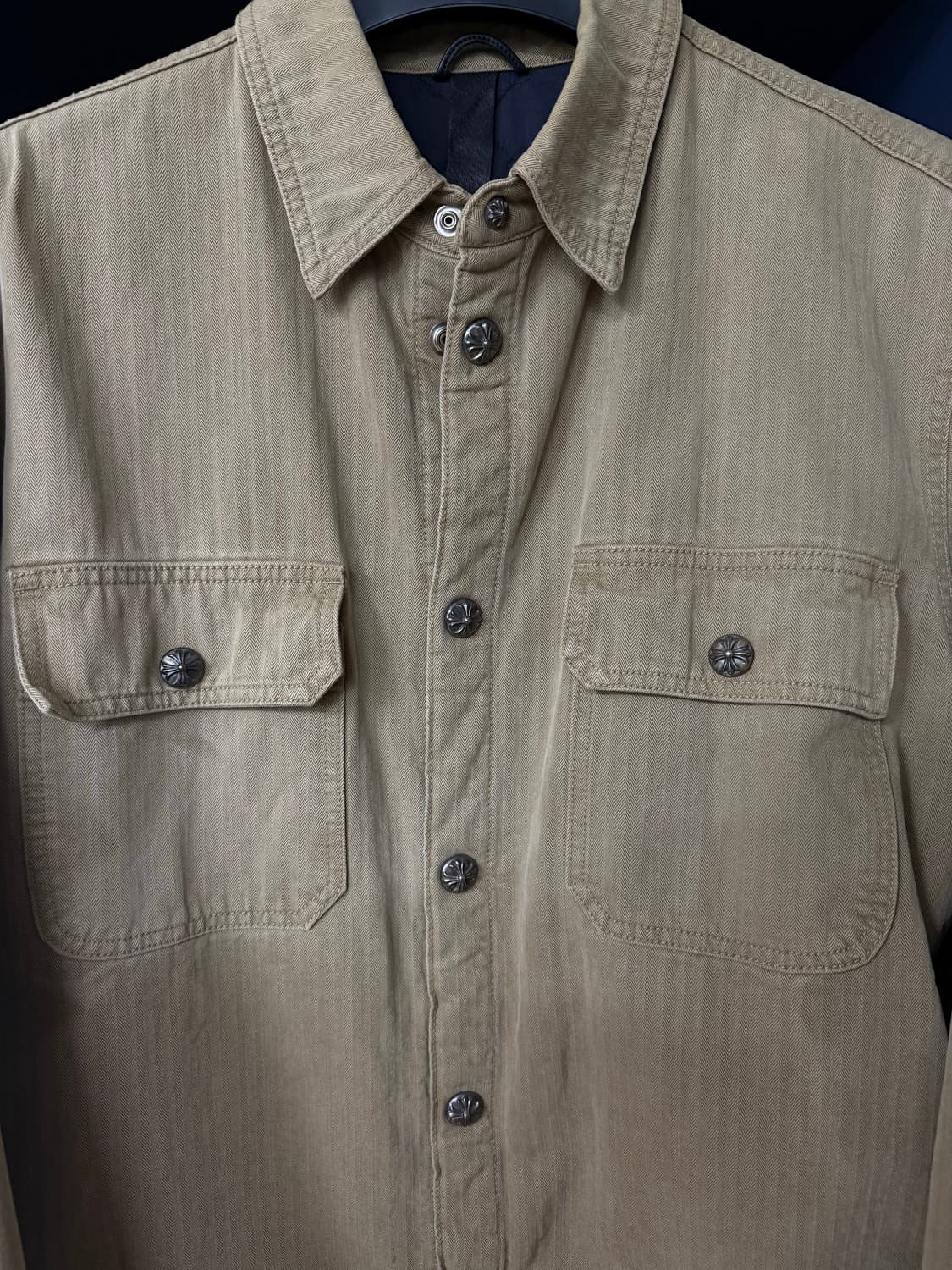 [XL] 크롬하츠 워크독 자켓 내피 Ver 헤링본브라운 상품이미지2