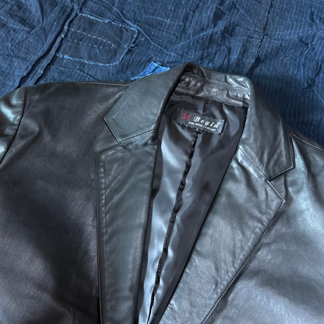 M Begin 양가죽 테일러드 자켓 L 상품이미지2