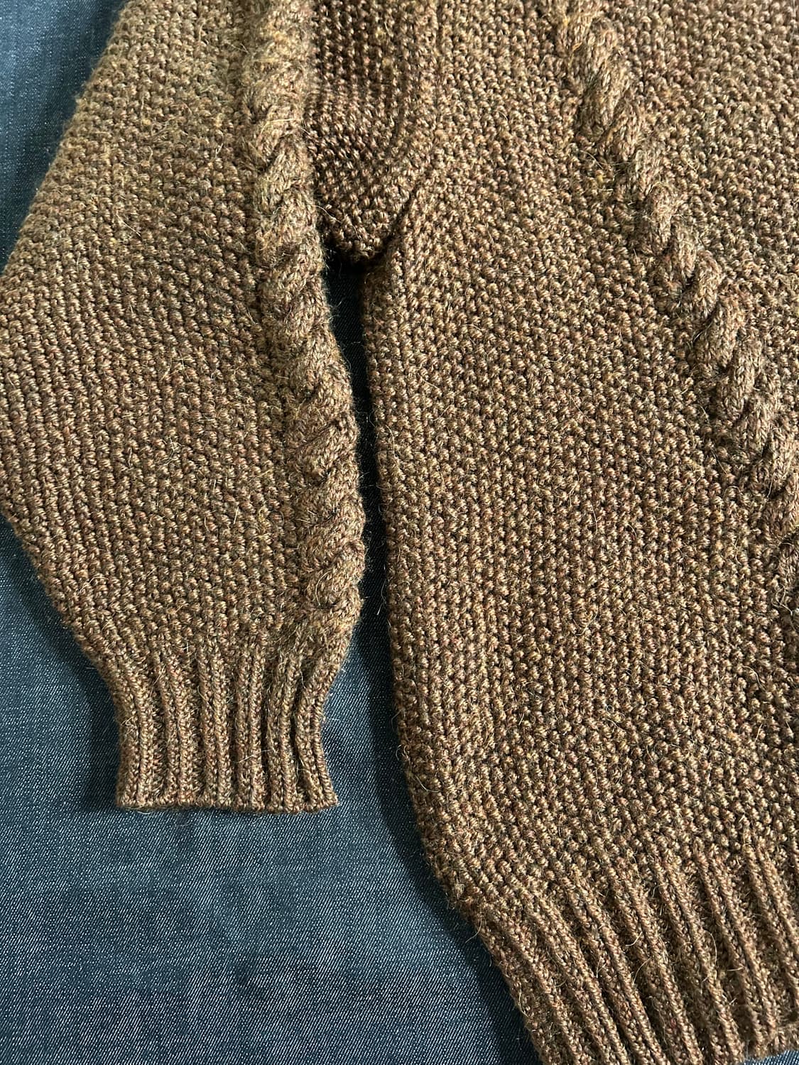 빈티지 피셔맨 스웨터 상품이미지5