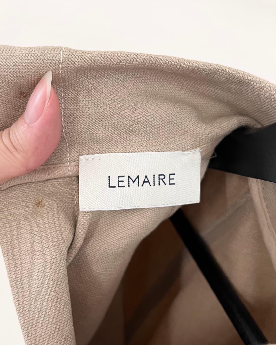 르메르 베이지 코튼 셔츠 자켓 상품이미지7