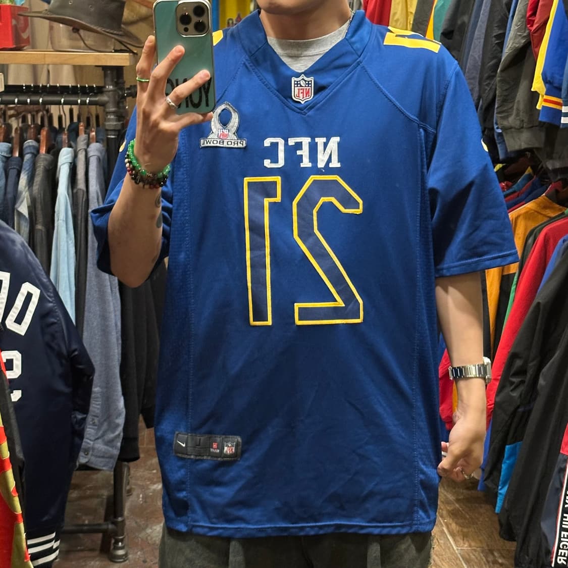 [HI] NFL 반팔져지 블루 상품이미지2