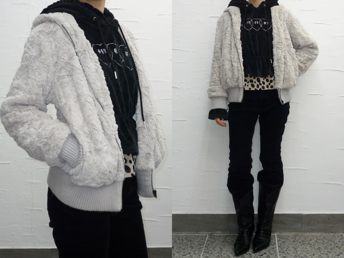 fur hoodie jumper 상품이미지2