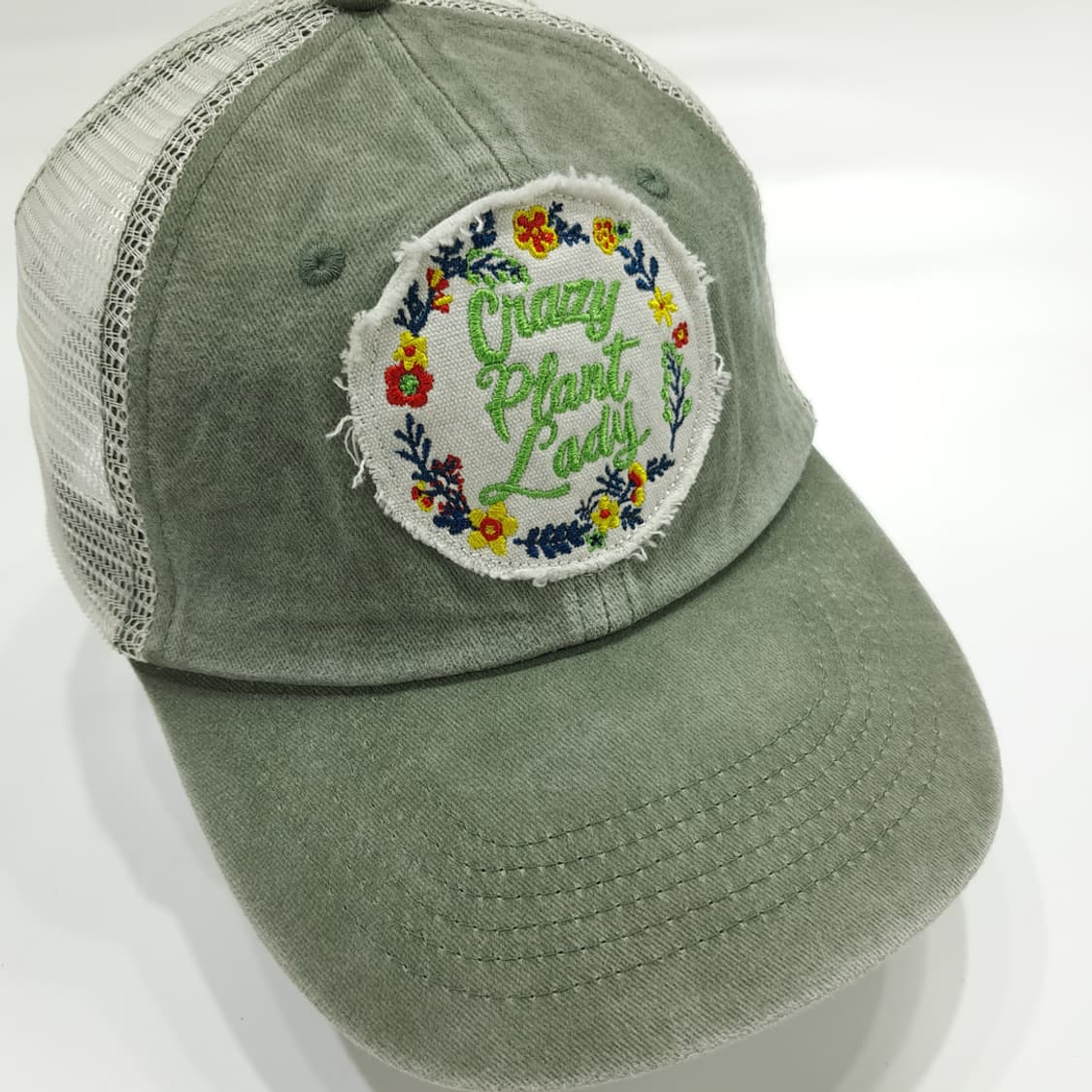 Market & Layne Floral 패치 메쉬 트러커캡 P1335 상품이미지1