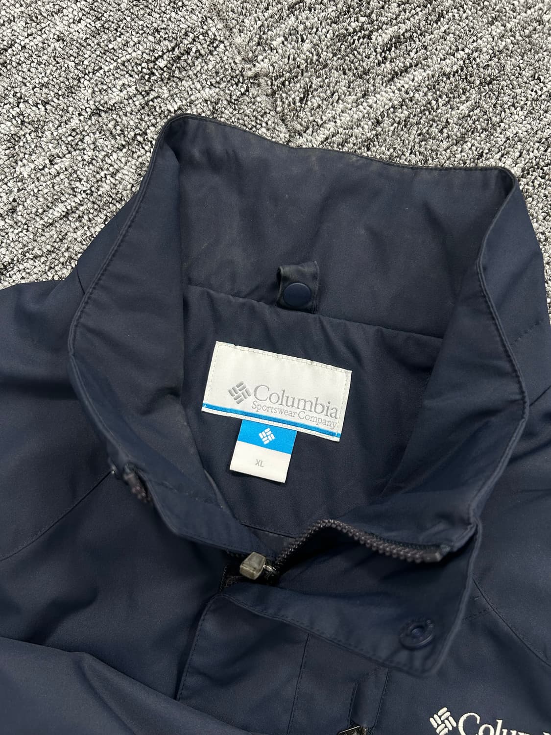 컬럼비아 네이비 바람막이 점퍼 XL 상품이미지5
