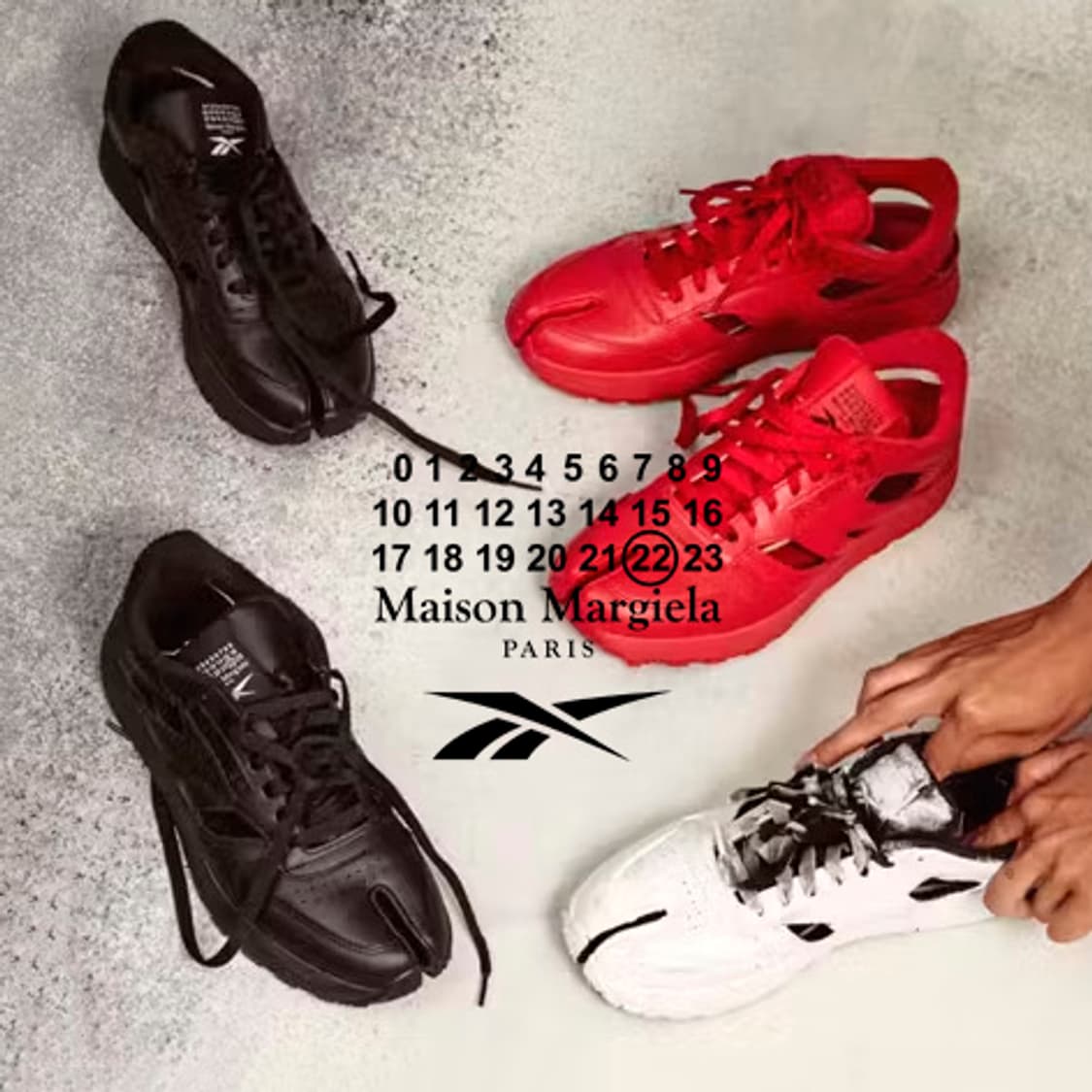 마르지엘라x리복/타비 족발 슈즈 상품이미지7