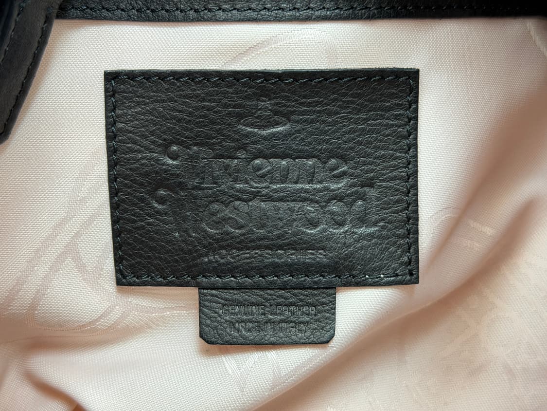 비비안웨스트우드 골드 플레이트 드로스트링 버킷백 상품이미지9