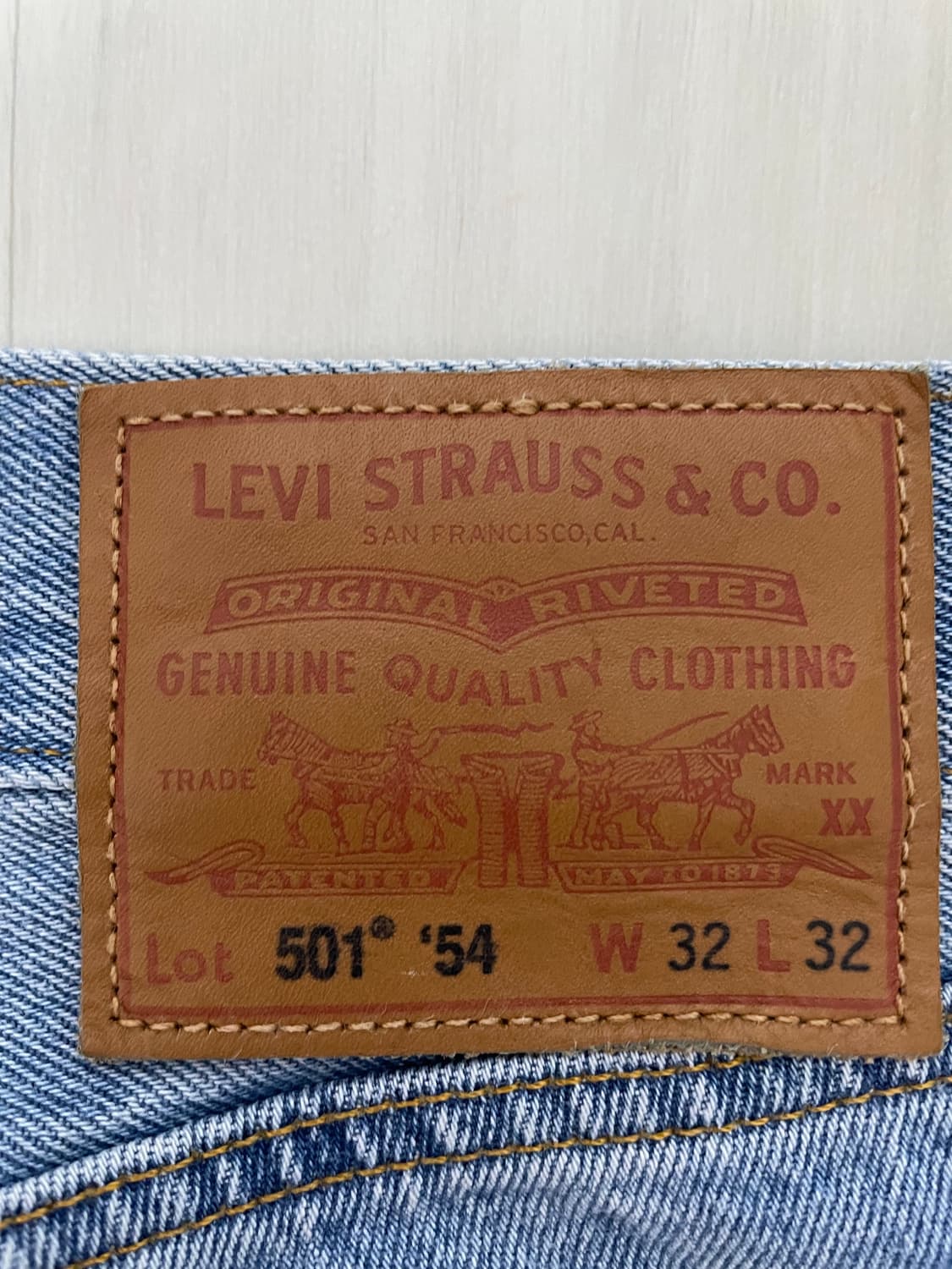 리바이스 프리미엄 청바지 32X32 상품이미지3