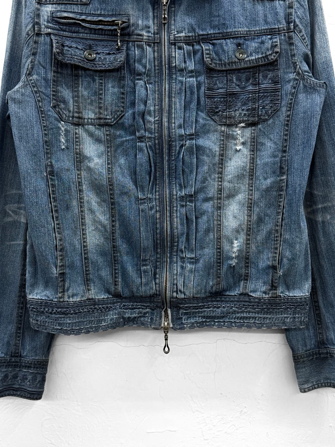 semantic design 데님 자켓 상품이미지3