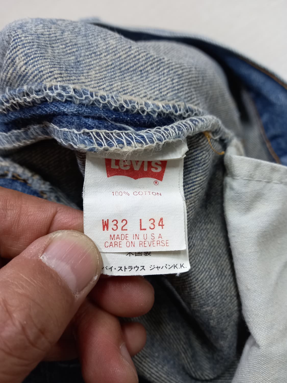 30 01's 리바이스501 USA RedPont 일자진 30-147 상품이미지9