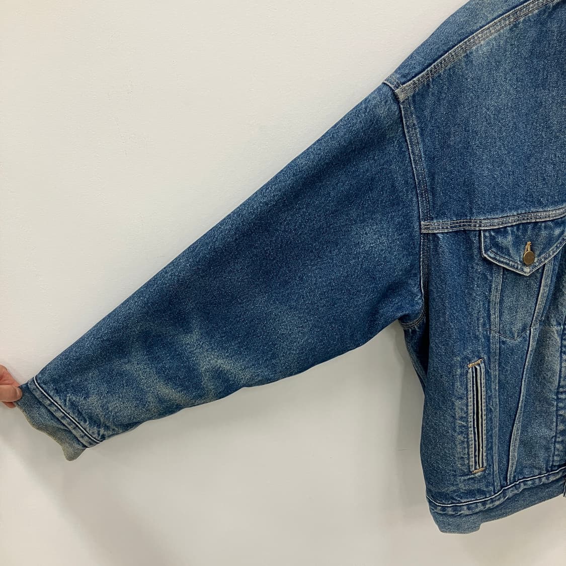 90's 칼하트 아즈텍 데님 트러커 자켓  상품이미지4