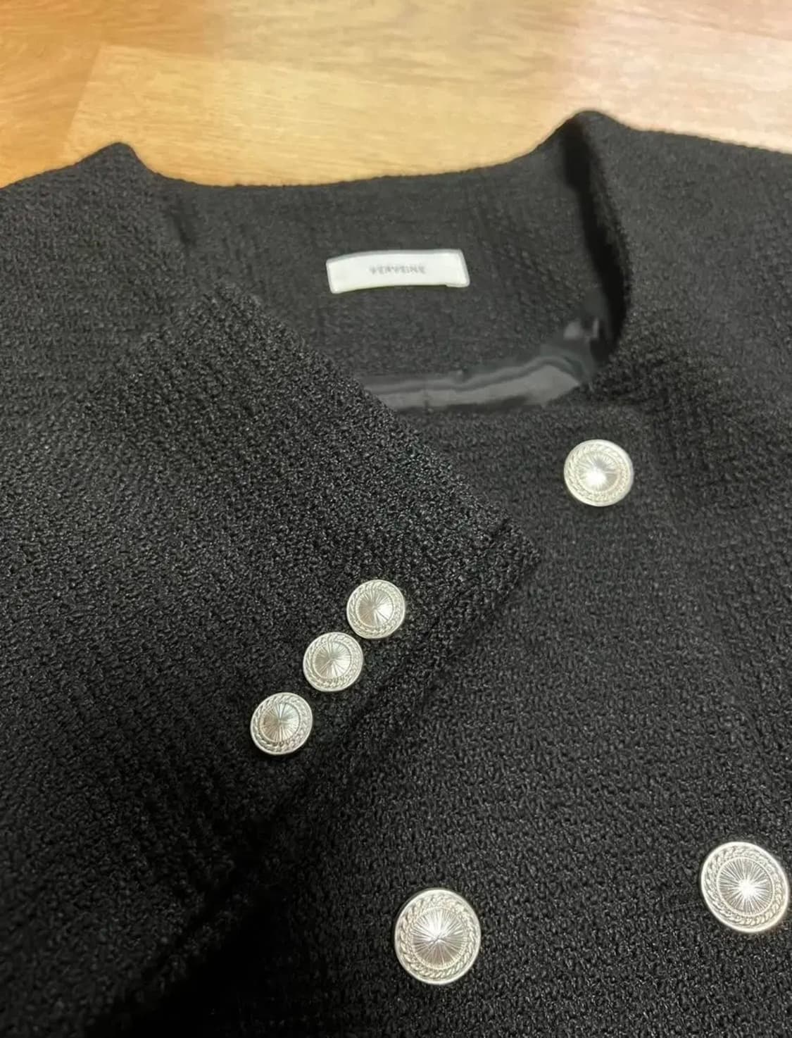 버베인 고퀄리티 트위드 자켓 상품이미지3