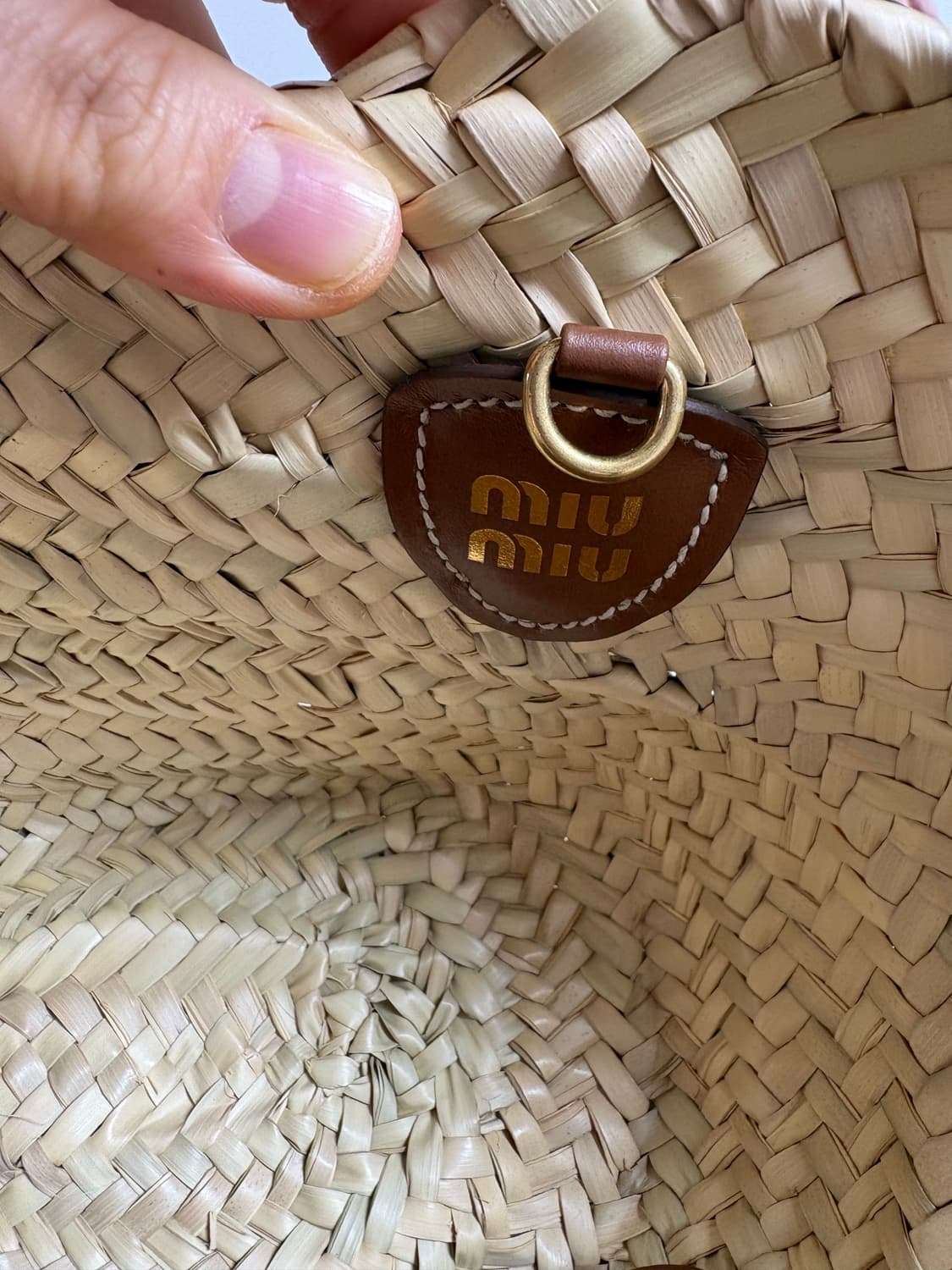 미우미우 라탄백 상품이미지8