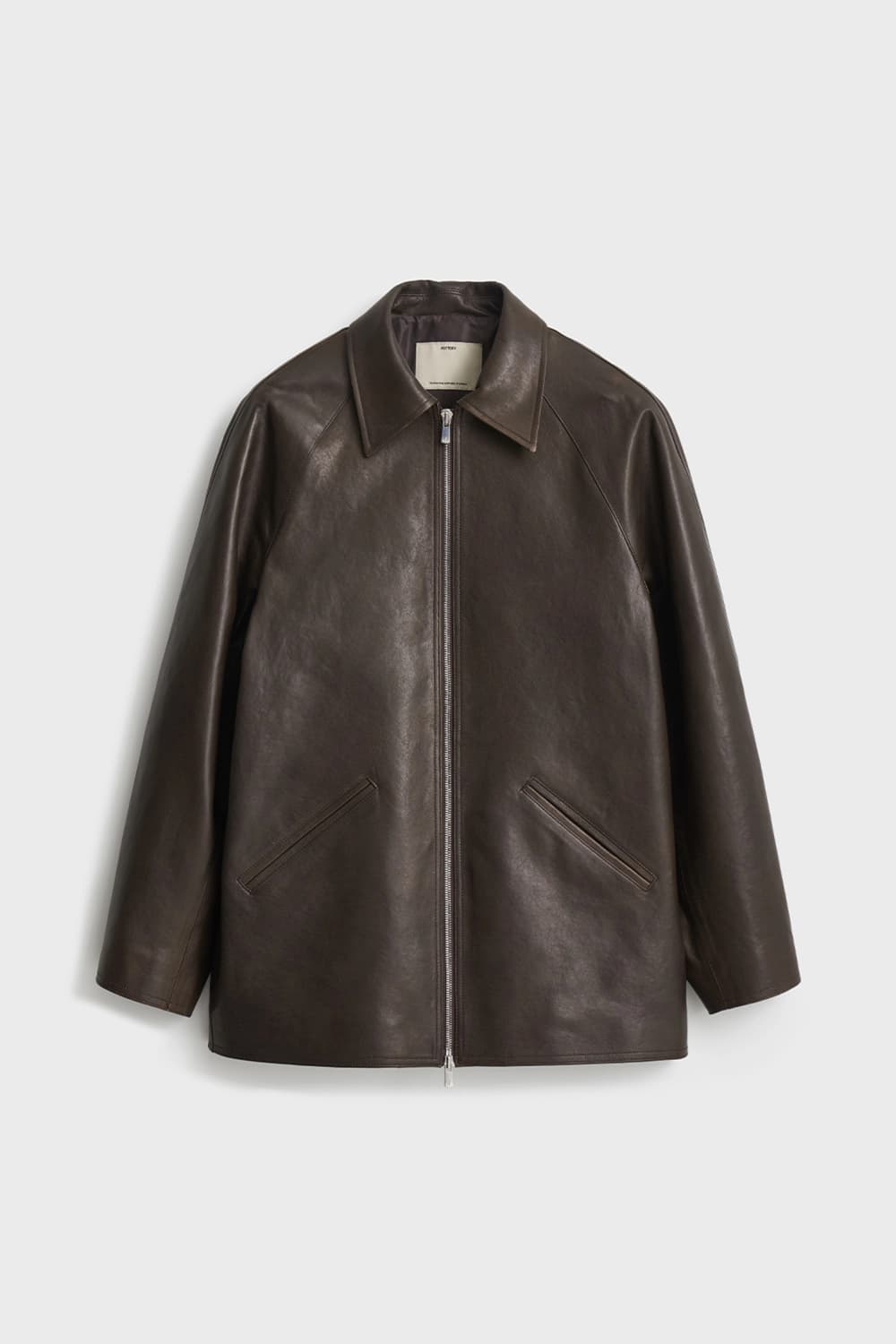 포터리 우먼스 램스킨 레더 오바사이즈드 자켓 (on.369) 상품이미지1