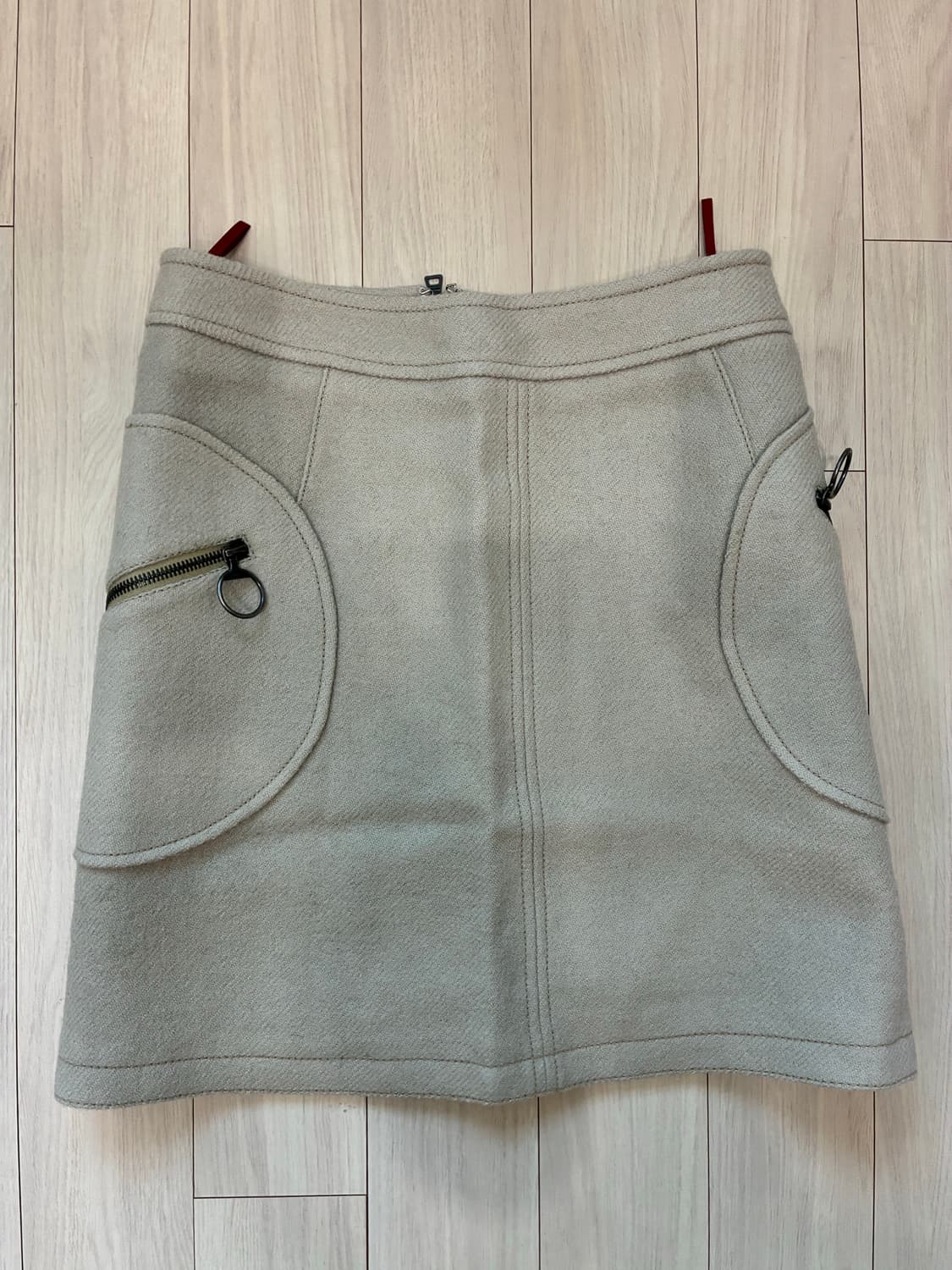 프라다 울 미니스커트 40사이즈 상품이미지1