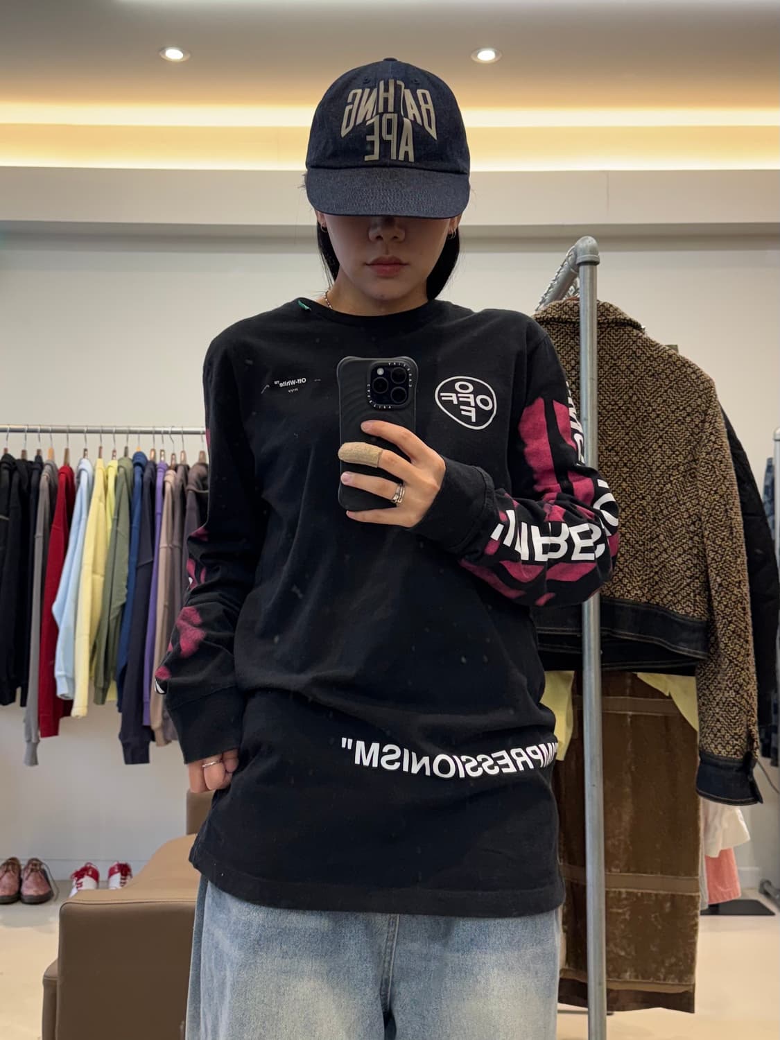 오프화이트 임프레셔니즘 롱슬리브 상품이미지7