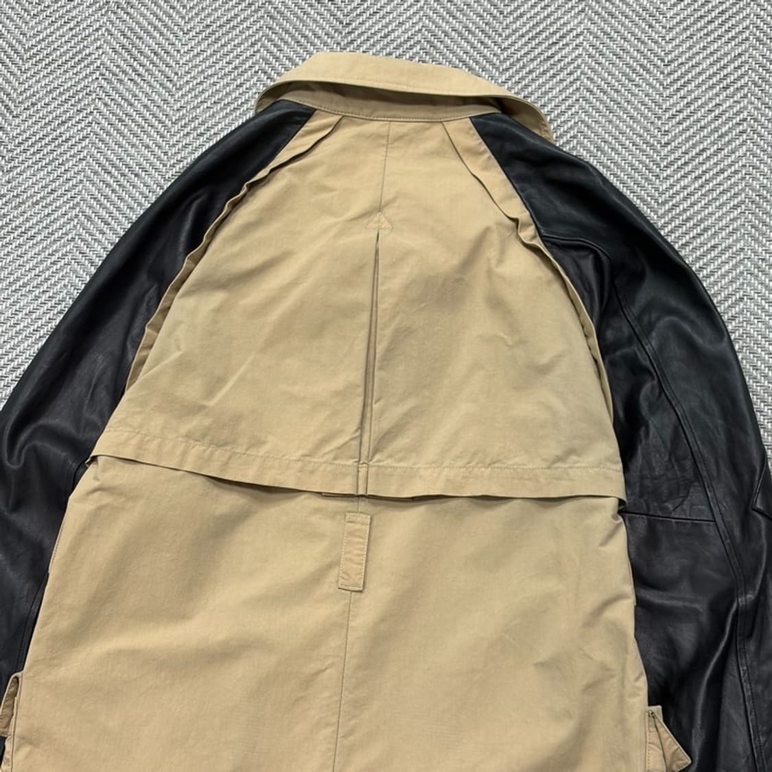 rag&bone 레더 슬리브 트렌치 코트 v1936 상품이미지4