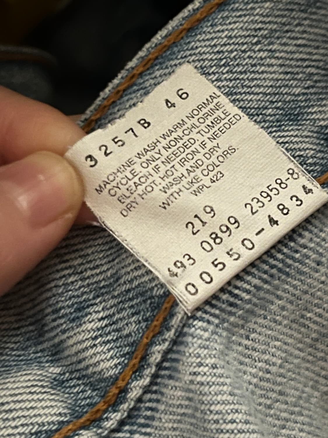 90s 리바이스 550 상품이미지4