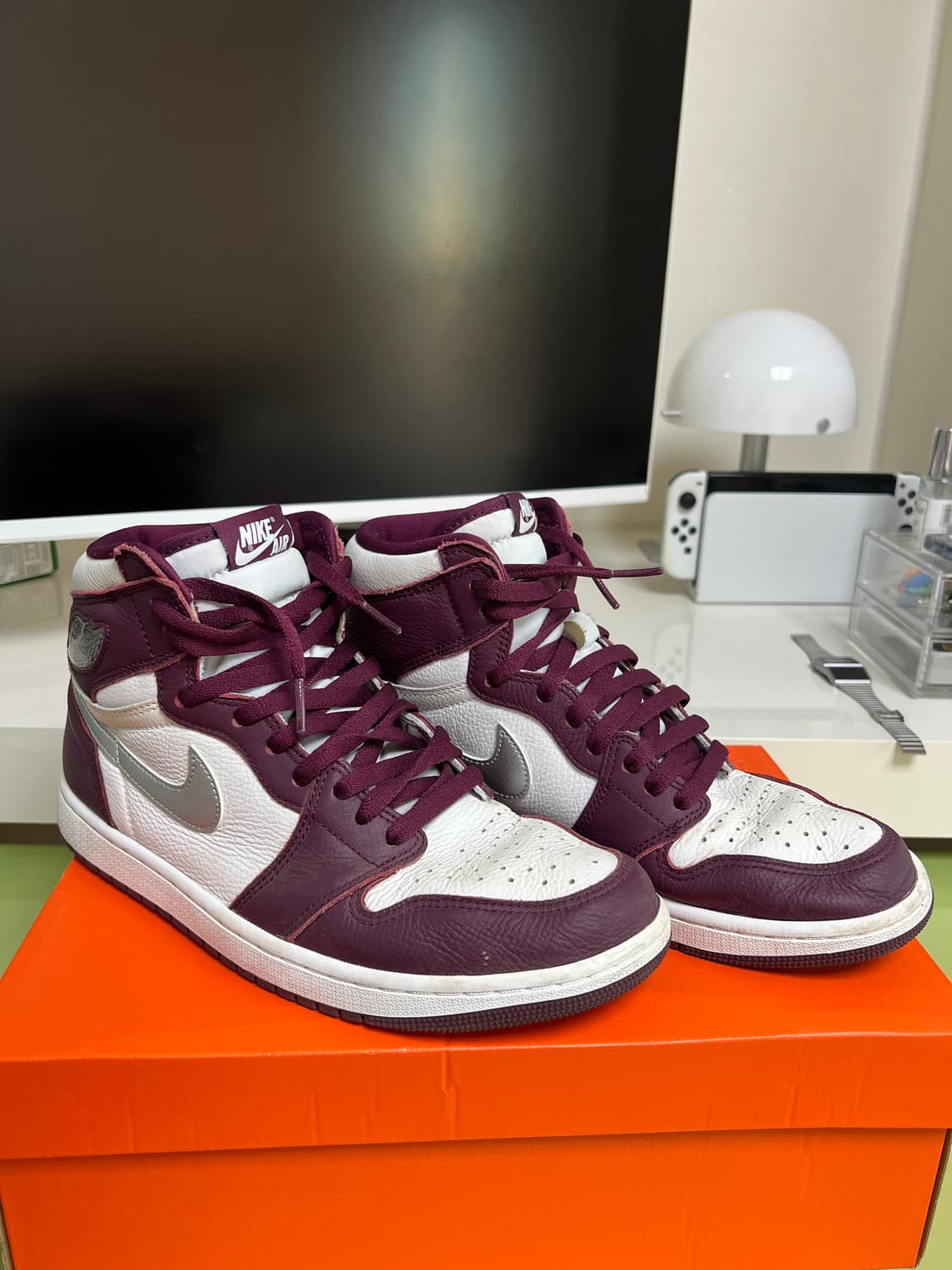 조던1 레트로 하이 OG 보르도  상품이미지1