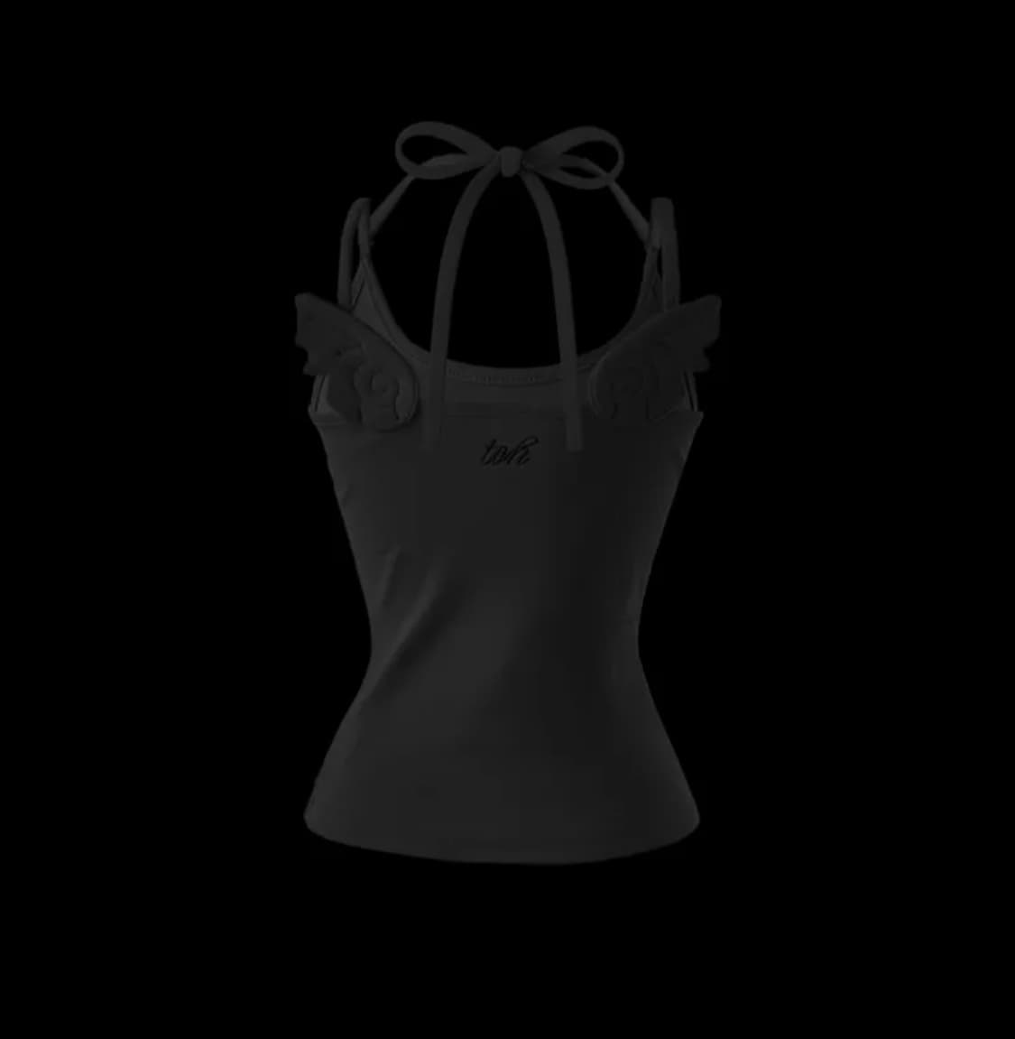 Toh bheart sleeveless plain 차콜 상품이미지2