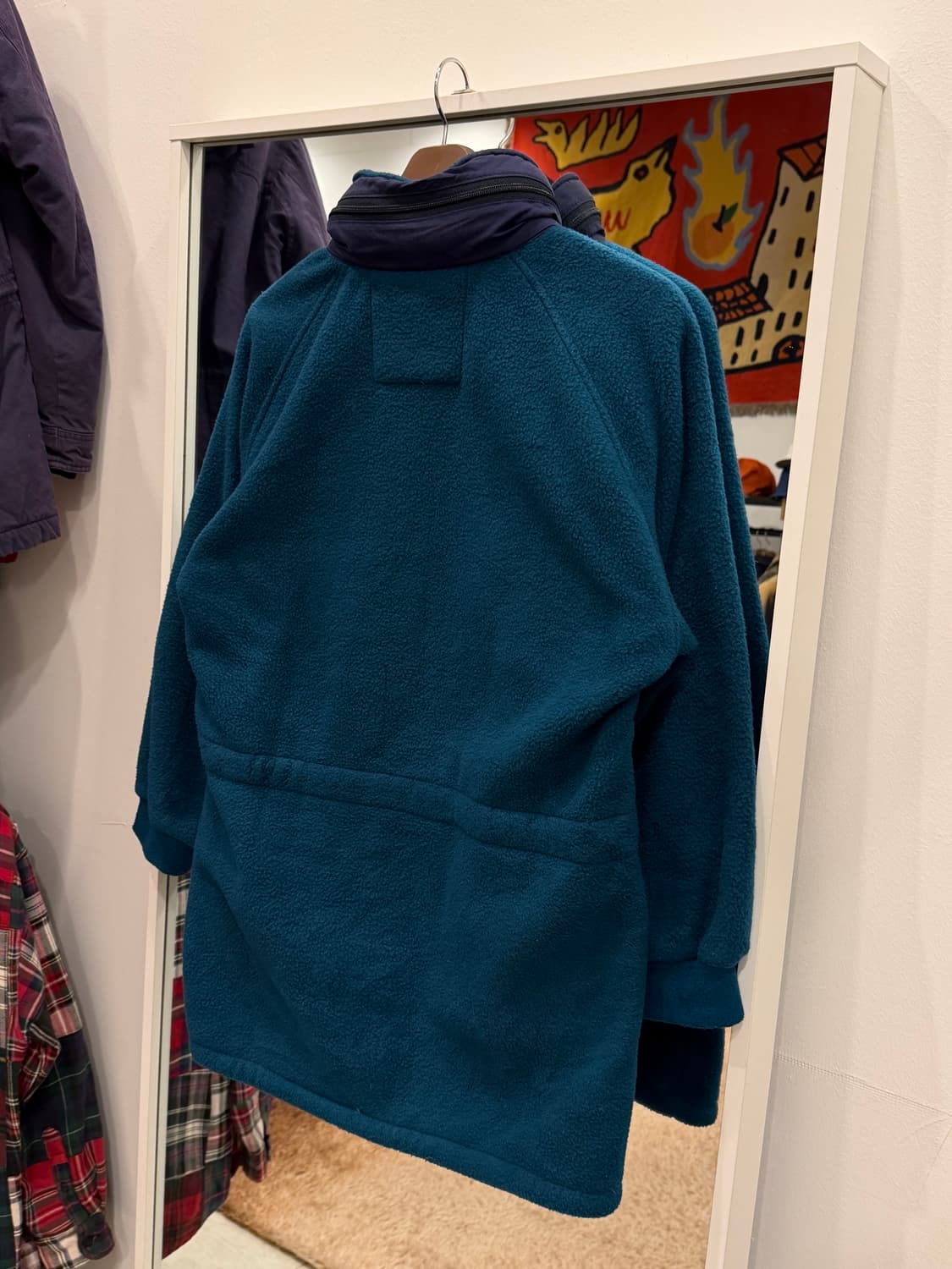 90s Earth Sea Sky 빈티지 폴라텍 플리스 집업 자켓 상품이미지5