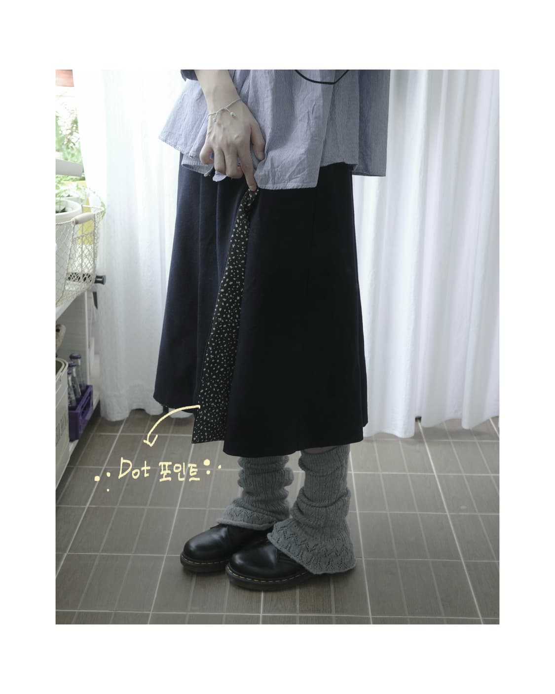 Eatable of Many Orders wool skirt 상품이미지4