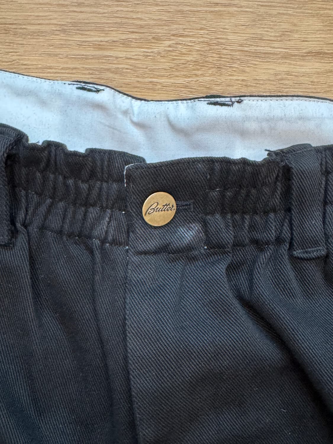 버터굿즈 BUTTER 팬츠 (블랙 / L) 상품이미지3
