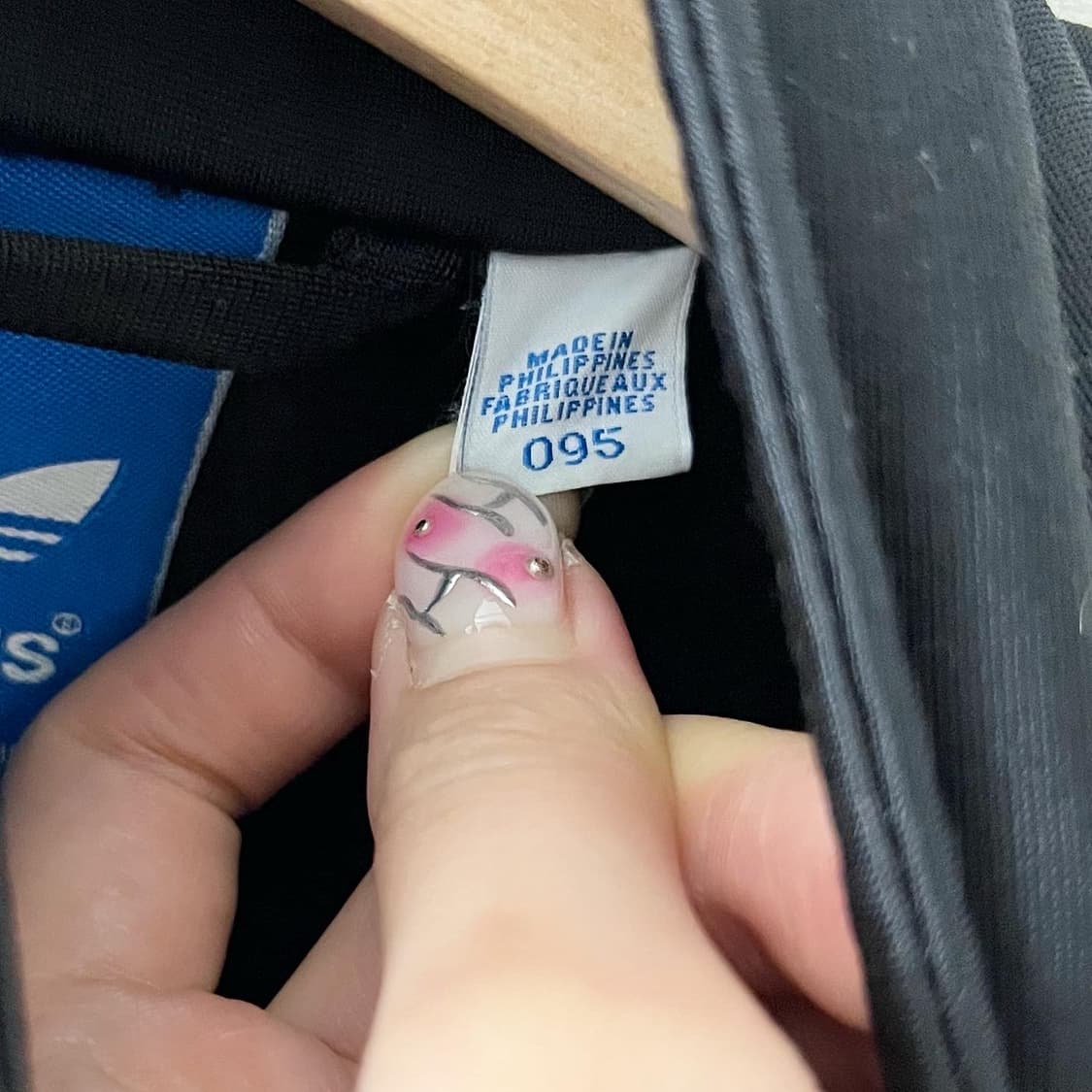 아디다스 블랙 화이트 파이어버드 져지 상품이미지8