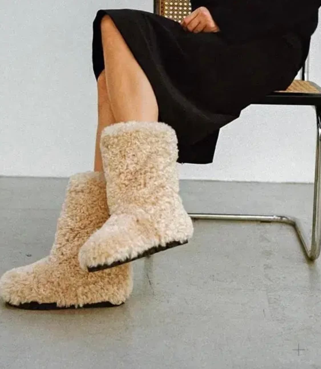 히어 hehr shearing half boots퍼부츠 새상품235사이즈 상품이미지1