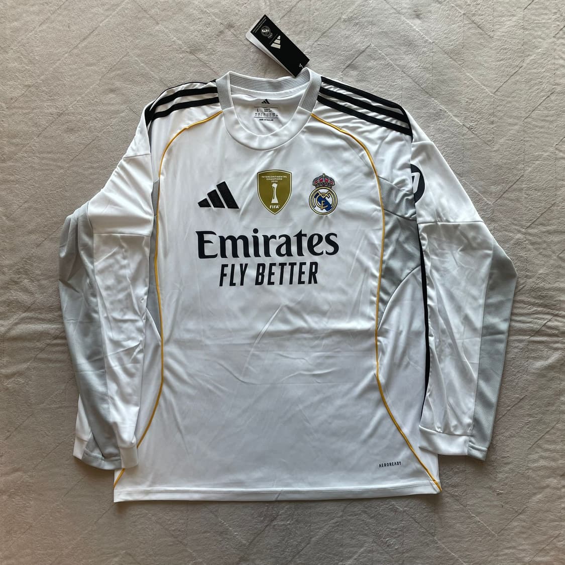 25-26 레알 마드리드 발베르데 긴팔 상품이미지2