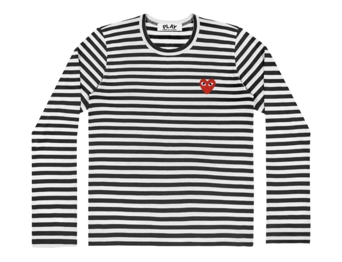 꼼데가르송 스트라이프 롱슬리브 L사이즈 상품이미지1