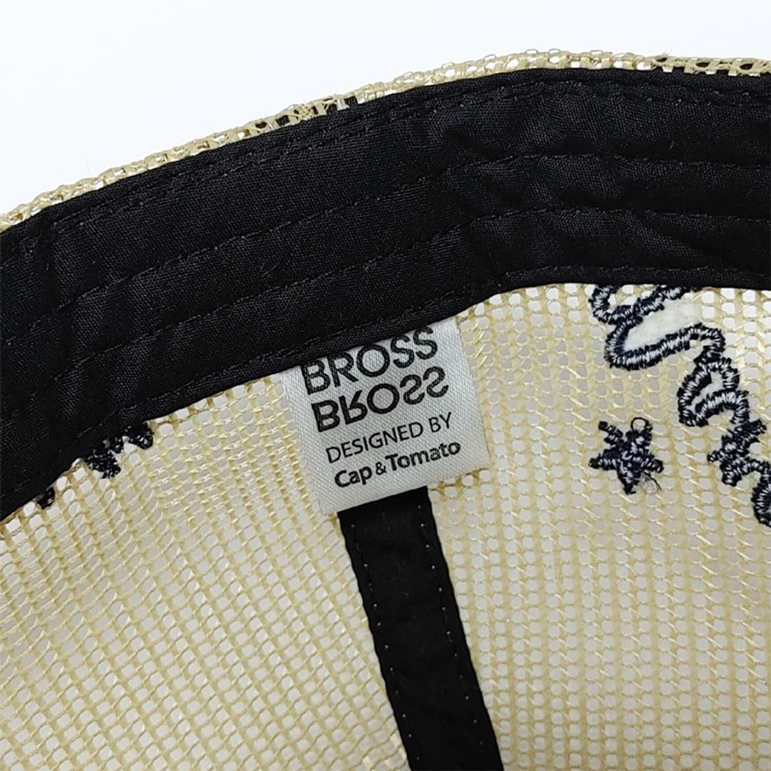브로스 BROSS 정품 레터링 메쉬캡 모자 H-992 상품이미지7
