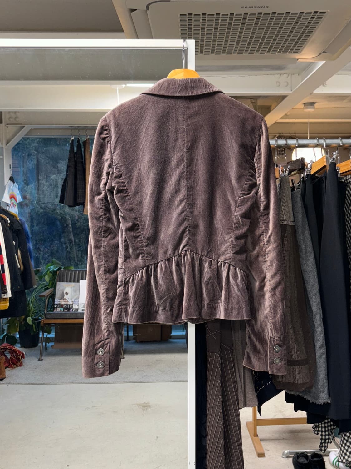 아르마니 익스체인지 벨벳 자켓 상품이미지2